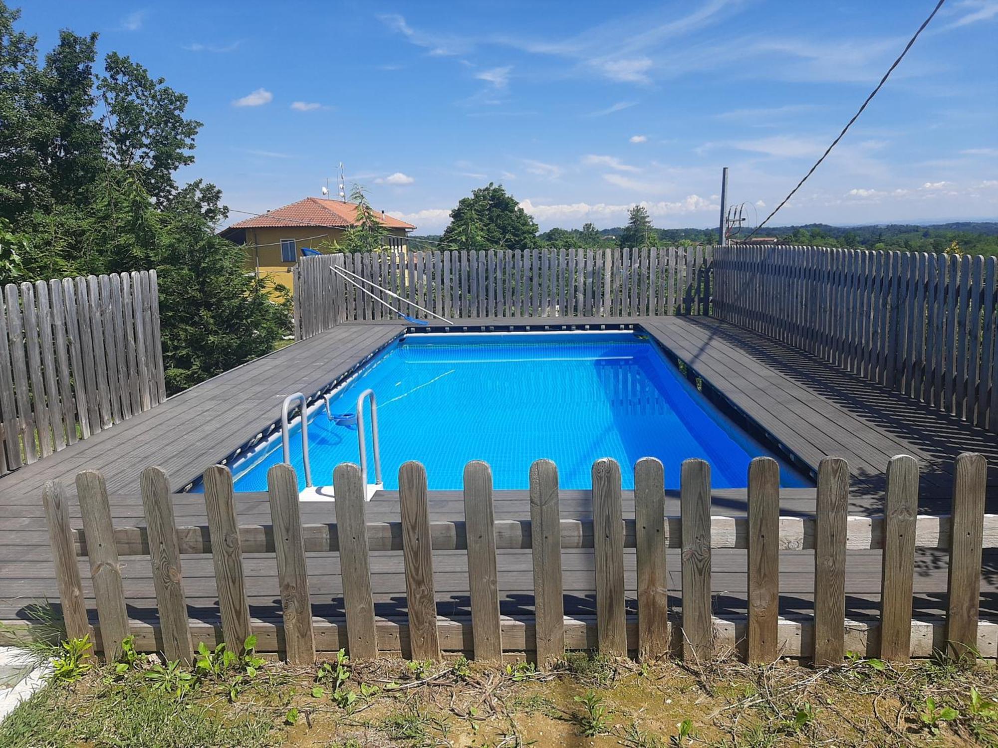 Cascina Teresina Monferrato Piscina Villa Cortazzone Exteriör bild
